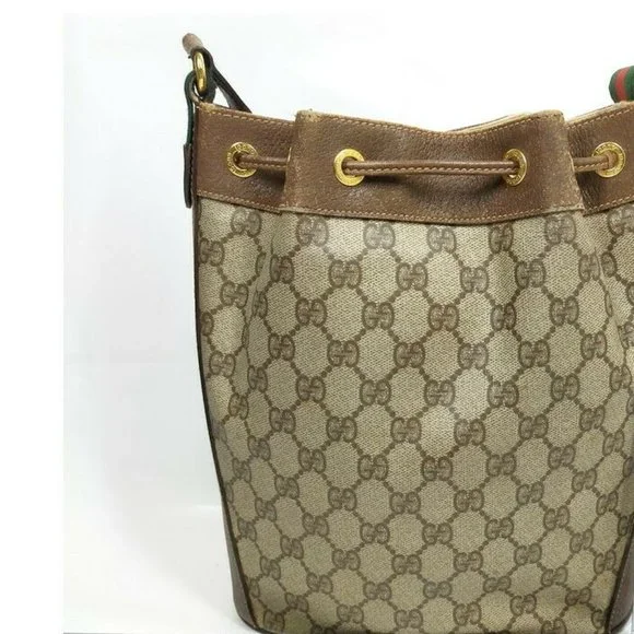 Gucci Web Bucket Crossbody Bag 4102034 - Picture 2 of 9